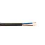 Öznur H05VV-F 1 mt 2x1.5 mm Siyah Ttr Çok Telli Kablo