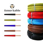 Öznur Kablo 2.5'Luk Nya Kablo 100 Metre Kahverengi