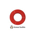 Öznur Kablo 20 Metre Öznur 6 mm Solar Kablo H1Z2Z2-K Kırmızı (Fotovoltaik)
