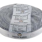 Öznur Kablo 25 Metre 3 x 4 TTR Bakır Çok Telli Siyah