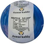 Öznur Nya Kablo Öznur 2,5'luk Mavi - 100 METRE