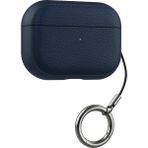 Ozokstore Airpods 1/2 Deri Kılıf – Askılı Tam Uyumlu Şık ve Dayanıklı Tasarım - Lacivert