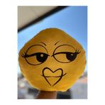 Özpak Büyük Boy Öpücük Emoji Yastık Seyahat Boyun Yastığı