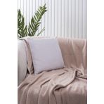 ÖZSAY HOME Açık Gri Sade Panorama Kırlent Kılıfı Çok Farklı Renk Seçeneğiyle, 45 x 45