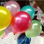 Özsoy Atom Karışık Metalik Balon ( Gümüş & Altın ) 100 Lü
