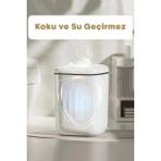 Özssay Akıllı Teknolojik Sensörlü Çöp Kovası Işık Antibakteriyel Koku Geçirmez Mutfak Banyo Wc Ofis 20L Uv