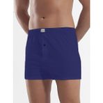 Öztaş 1129 Erkek Paçası Slikonlu Boxer - XL - Lacivert