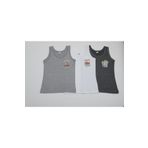 Öztaş Underwear Erkek Çocuk Süprem Atlet Set 3'lü OZT3016-F