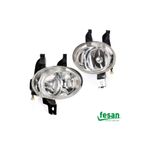 OZTEK Peugeot 206 Sağ + Sol Ön Sis Far Lambası Takımı 1998-2007