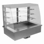 Öztiryakiler 100 cm ETA - 21H10 Model Ankastre Self Servis Sıcak Teşhir Dolabı