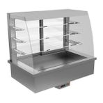 Öztiryakiler 22H06 Sıcak 60 cm Ankastre Mini Self Servis Teşhir Dolabı