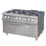 Öztiryakiler 7865.N1.12908.50E Gazlı Kuzine, 6 Gözlü Ocak, Elektrikli Fırın, Osogef 12090 S