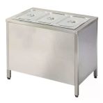 Öztiryakiler 7912.15070.10 Sıcak Servis Ünitesi, Elektrikli, Sıcaklık Dolaplı, 150x70 Cm