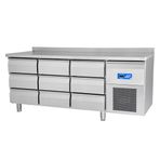 Öztiryakiler 79E3.46LMV.03 12 Çekmeceli Yatay Tip Derin Dondurucu, Ta 460 Lmv, 304 Kalite
