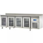 Öztiryakiler 79E3.47NMV.01 4 Cam Kapılı Yatay Tip Buzdolabı, Tag 470 Nmv, 304 Kalite