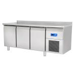 Öztiryakiler 79E4.37LMV.00 3 Inox Kapılı Yatay Tip Derin Dondurucu, Tag 370 Lmv, 430 Kalite