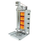 Öztiryakiler 8859.00GD4.8T Gazlı Döner Ocağı, Üstten Motorlu, 4 Radyanlı, Typ 4gd