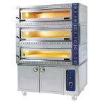 Öztiryakiler 8890.10570.M3 3 Katlı Pizza Lahmacun Fırını, Mayalama Kabinli, 18 Pizza Kapasiteli, 10570 Te-3