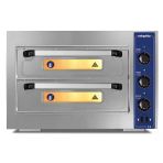 Öztiryakiler 8890.P5050.02 Elektrikli Pizza Fırını, 4+4 Pizza Kapasiteli