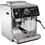 Öztiryakiler Çift Kazanlı Öğütücülü Mini Barista Espresso Kahve Makinesi 2800W Espresso İçin - Inox
