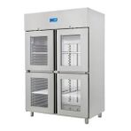 Öztiryakiler Dört Yarım Cam Kapılı Dik Tip Buzdolabı , K Tip , Gn 1200 Nmv Model, 304 Kalite