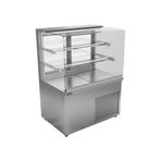 Öztiryakiler ETD-12C10 100x70x135 cm 240 lt Düz Camlı Soğuk Teşhir Dolabı