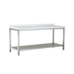 Öztiryakiler Mermer Tablalı Taban Raflı 140x80 cm Çalışma Tezgahı