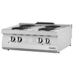 Öztiryakiler OSOE 8070 Dörtlü 80x70x30 cm Set Üstü Elektrikli Ocak