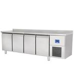 Öztiryakiler TAG 470 NTV 240x70 cm Dört Kapılı Inox Pizza Hazırlık Tablalı Kapılı Buzdolabı