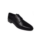Öztürk BayClas Bağcıklı Burun Kısmı Kat Model Sade Jurdan Kundura BC-851, Siyah, 40