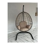 Öztürk home Rattan Balon Salıncak Armut Salıncak