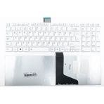 Ozturkbulent Toshiba Uyumlu Satellite C55-A-1K0 Laptop Klavyesi, Tuş Takımı Beyaz Ada