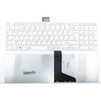 Ozturkbulent Toshiba Uyumlu Satellite C55-A-1Pu Laptop Klavyesi, Tuş Takımı Beyaz Ada