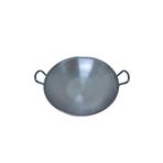 Özyetişen Metal Gri Kavurma Saç Tava Ağız Çap 40 cm 925 gr 150 ml Kalınlık