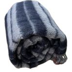 Özyün Merinos Kuzu Yünü Tek Kişilik Battaniye %100 Doğal Yün - 160 x 220 cm - Lacivert