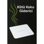 ozzen BEYAZ Kötü Koku Böcek Önleyici Silikon Mat Banyo Mutfak Lavabo Balkon Gider Tıpası Kapağı