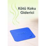 ozzen MAVİ Kötü Koku Böcek Önleyici Silikon Mat Banyo Mutfak Lavabo Balkon Gider Tıpası Kapağı