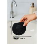 ozzen SİYAH Lavabo Kötü Koku Giderici Önleyici Silikon Mat Sızdırmaz Lavabo Tıkacı Lavabo Tıpası
