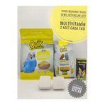 ozzipetshop Kabuksuz Yavru Muhabbet Kuşu Yemi-yumurta Mamasi-vitamin Damla