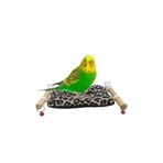 Ozzipetshop Kuş Yastığı - Kuş Hamağı - Sıcak Uyku Evi Kuş Oyuncağı Süpriz Hediyeli