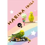 ozzipetshop Muhabbet Kuşu, Cennet Papagani Toplu Tunek Oyuncak ve Dinlenme Yatagi