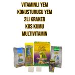 ozzipetshop Muhabbet Kuşu Konusturan Yem Seti Tum Ihtiyaclari Tek Pakette