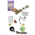 ozzipetshop Sultan Papagan Tasmasi +Quik Yem 750 gr + Kemirme Gaga Taşları