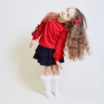 Ozzy Kids Kız Çocuk Sweatshirt & Etek Takım - Kırmızı - 9 Yaş