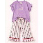 Ozzy Kids Kız Çocuk Tişört & Pantolon Takım - 5 Yaş - Lila