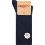 Ozzy Socks 1 Çift Kışlık Gri Erkek Lambswool Yünlü Uyku Çorabı Soft Touch - 166-Lacivert - 40 - 44