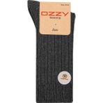 Ozzy Socks 1 Çift Kışlık Gri Erkek Lambswool Yünlü Uyku Çorabı Soft Touch - Füme - 40 - 44