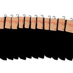 OZZY SOCKS 12 li SİYAH Viskon Dikişsiz Erkek Soket Çorap