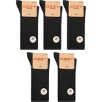 Ozzy Socks 5 Çift Kışlık Siyah Erkek Lambswool Yünlü Uyku Çorabı Soft Touch - 01-Siyah - 40 - 44
