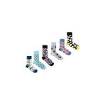 Ozzy Socks 6' Lı Organik Pamuklu Dikişsiz Erkek Çok Renkli Desenli Çorap - 39 - 45